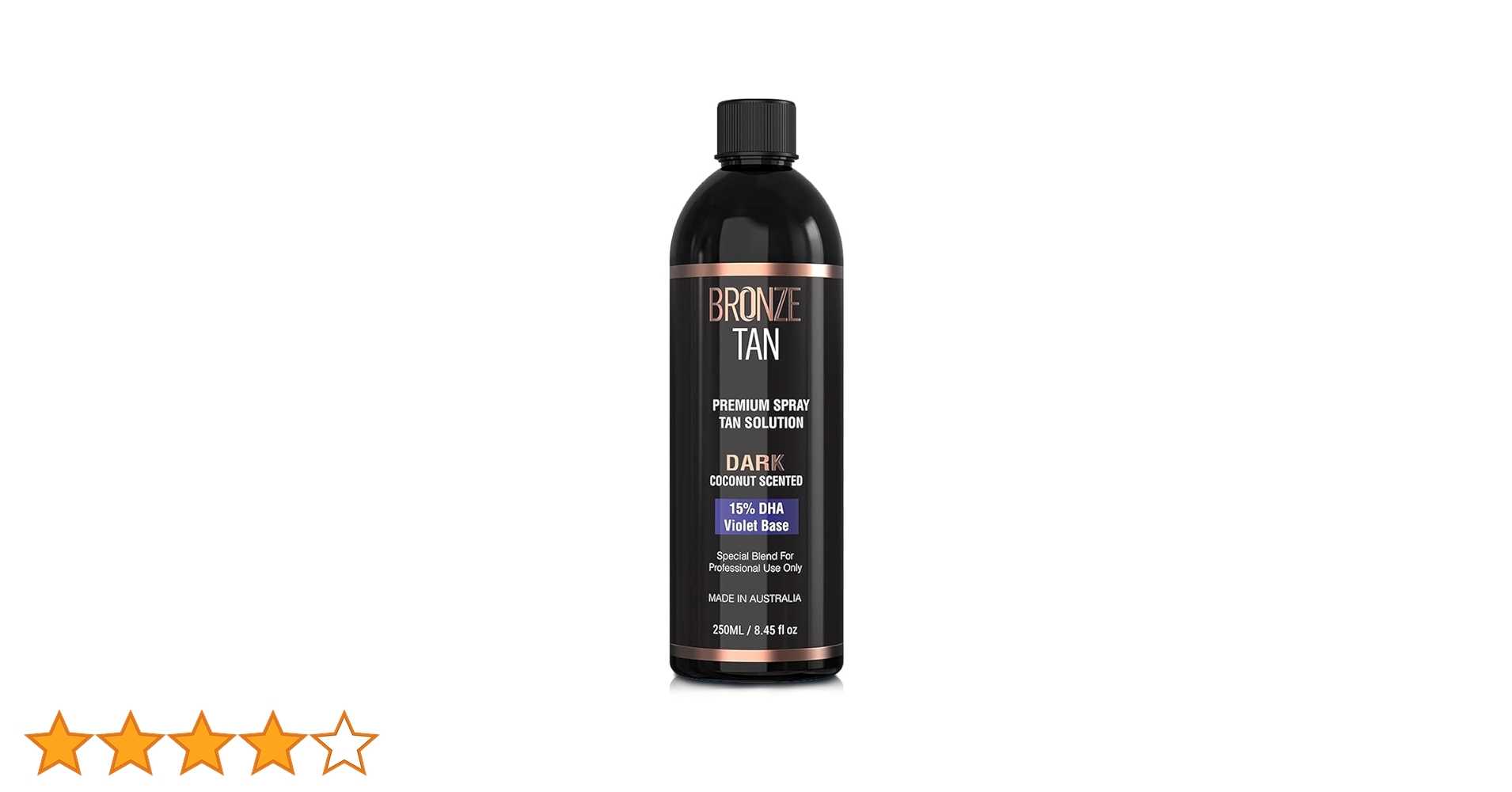 Bronze Tan Special DARK Blend Premium Spray Tan Solution For
